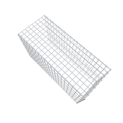 Gavión complementario de tipo 4 100 cm x 60 cm x 40 cm (L x A x P), malla 5 cm x 10 cm, anillo en C