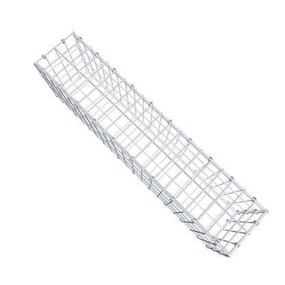 Gabion 100 cm x 30 cm x 20 cm (L x H x D), mesh size 5 x 10 cm, spiral ring