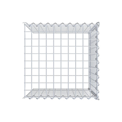 Opvokset gabion type 4 50 cm x 50 cm x 50 cm (L x H x D), maskestørrelse 5 cm x 5 cm, spiral