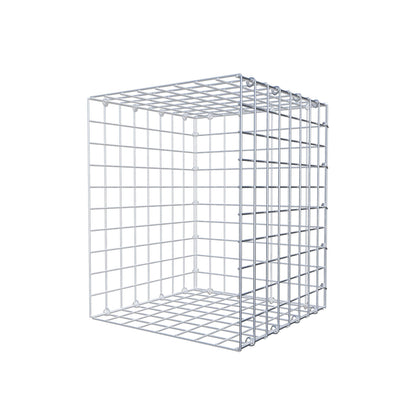 Fourche rapportée type 2 50 cm x 40 cm x 40 cm (L x H x P), mailles 5 cm x 5 cm, anneau C