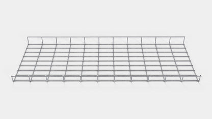 Cable duct height 110 cm, depth 5 cm, mesh size 5 x 10 cm