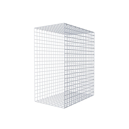Fourche rapportée type 2 100 cm x 80 cm x 50 cm (L x H x P), mailles 5 cm x 5 cm, anneau C