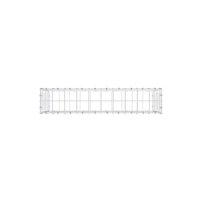 Gabbione 100 cm x 50 cm x 20 cm (L x H x P), maglia 10 x 10 cm, anello a spirale