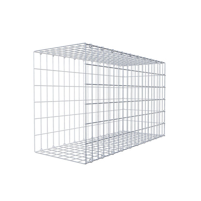 Gabião tipo 2 100 cm x 60 cm x 40 cm, malhagem 5 cm x 10 cm, anel C