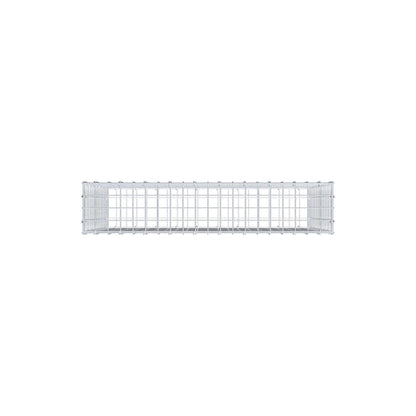 Gabion 100 cm x 70 cm x 20 cm (L x H x D), maskstorlek 5 cm x 5 cm, C-ring