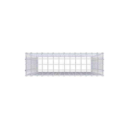 Anbaugabione Typ 3 100 cm x 70 cm x 20 cm (L x H x T), Maschenweite 5 cm x 5 cm, C-Ring