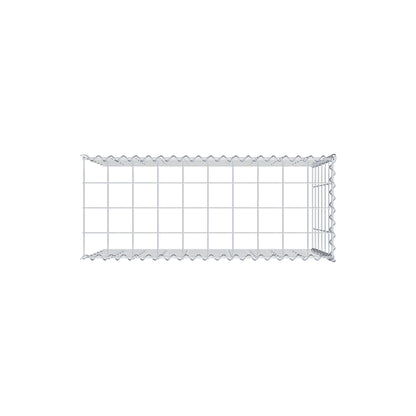 Grown-on gabion type 4 100 cm x 60 cm x 40 cm (L x H x D), mesh size 10 cm x 10 cm, spiral