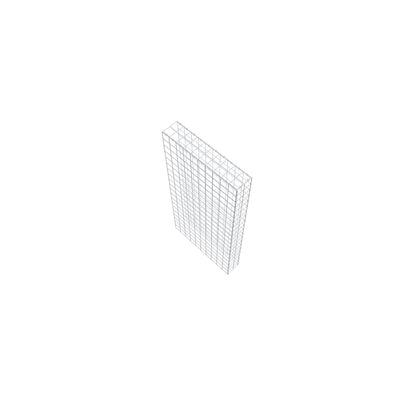 Gavión adicional tipo 4 200 cm x 100 cm x 20 cm (L x A x P), malla 10 cm x 10 cm, anillo en C