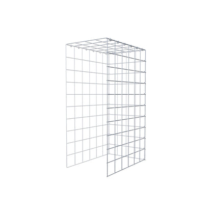 Gabião Tipo 4 100 cm x 60 cm x 40 cm (C x A x P), malhagem 10 cm x 10 cm, anel C