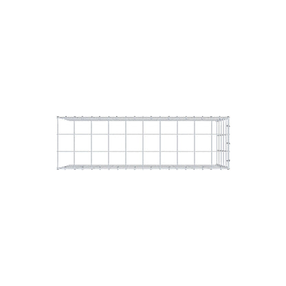 Anbaugabione Typ 4 100 cm x 50 cm x 30 cm (L x H x T), Maschenweite 10 cm x 10 cm, C-Ring