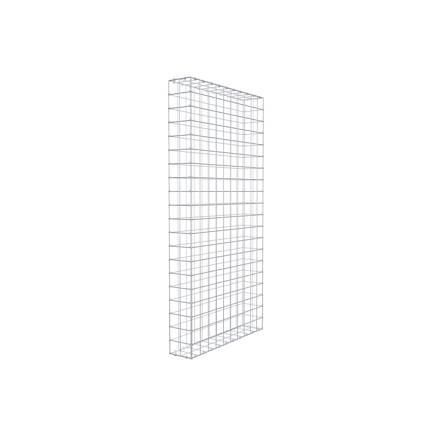 Gabion 200 cm x 100 cm x 20 cm (L x H x D), maskestørrelse 10 cm x 10 cm, C-ring
