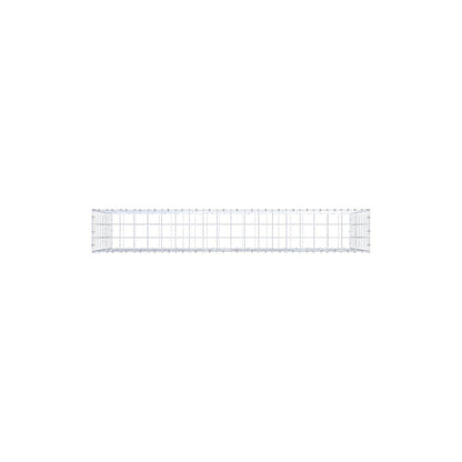 Gabion 200 cm x 100 cm x 30 cm (L x H x D), mesh size 10 x 10 cm, spiral ring