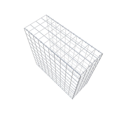 Gavión adicional tipo 2 100 cm x 100 cm x 40 cm (L x A x P), malla 10 cm x 10 cm, anillo en C