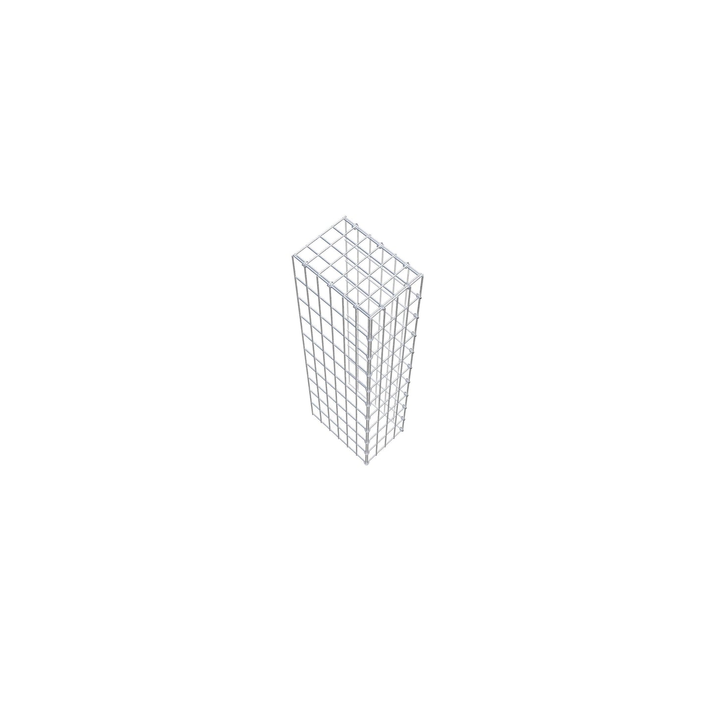 Fourche rapportée type 4 100 cm x 30 cm x 20 cm (L x H x P), mailles 5 cm x 10 cm, anneau C
