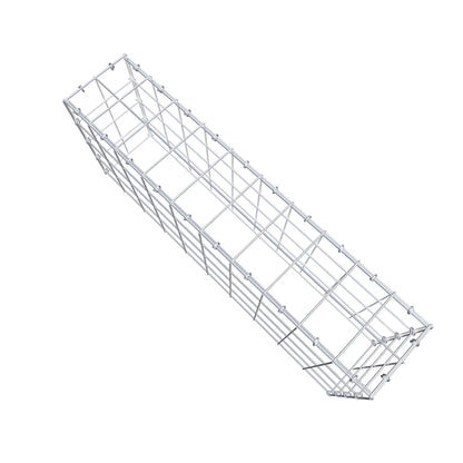 Gabbione aggiuntivo di tipo 3 100 cm x 40 cm x 20 cm (L x A x P), maglia 10 cm x 10 cm, anello a C