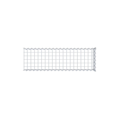Anbaugabione Typ 4 100 cm x 20 cm x 30 cm (L x H x T), Maschenweite 5 cm x 5 cm, Spirale