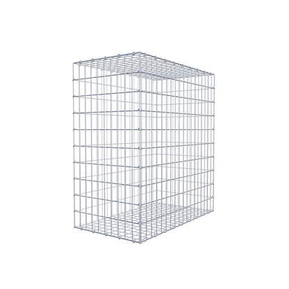 Gabion 100 cm x 90 cm x 50 cm (L x H x P), mailles 5 cm x 10 cm, anneau en C