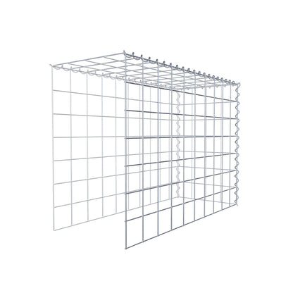 Gabion rapporté type 4 100 cm x 70 cm x 40 cm (L x H x P), mailles 10 cm x 10 cm, spirale