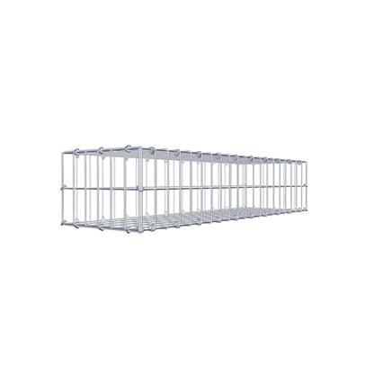 Gabion 100 cm x 20 cm x 30 cm (L x H x P), mailles 5 cm x 10 cm, anneau en C