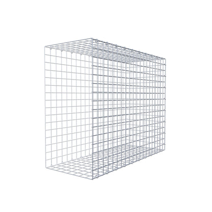 Gabião Tipo 2 100 cm x 80 cm x 40 cm (C x A x P), malhagem 5 cm x 5 cm, anel C