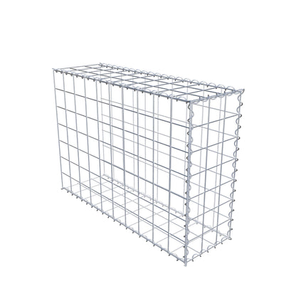Gabião tipo 2 100 cm x 70 cm x 30 cm (C x A x P), malhagem 10 cm x 10 cm, espiral