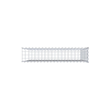 Grown-on gabion type 2 100 cm x 90 cm x 20 cm (L x H x D), mesh size 5 cm x 5 cm, spiral