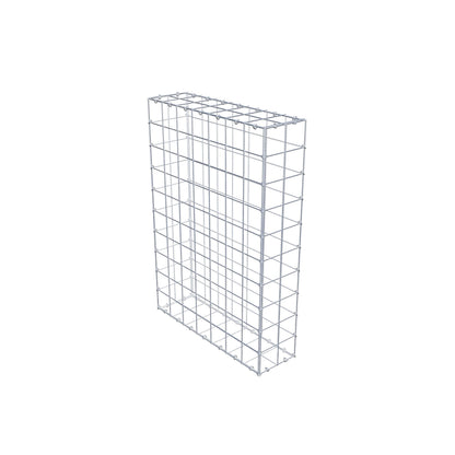 Gabion 100 cm x 70 cm x 20 cm (L x H x D), mesh size 10 cm x 10 cm, C-ring