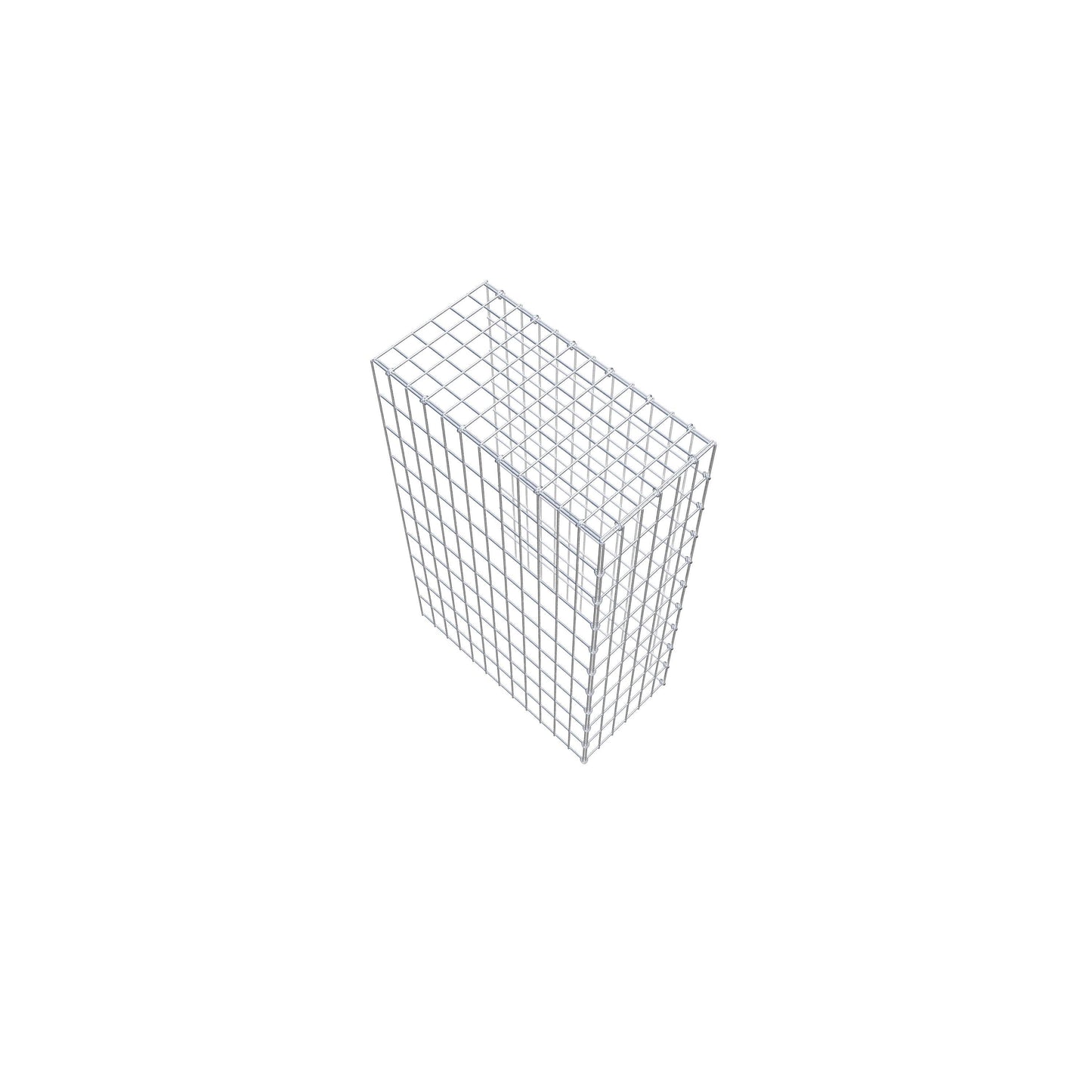 Gavión complementario de tipo 4 100 cm x 60 cm x 30 cm (L x A x P), malla 5 cm x 10 cm, anillo en C