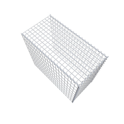 Grown-on gabion type 4 100 cm x 90 cm x 50 cm (L x H x D), mesh size 5 cm x 10 cm, spiral