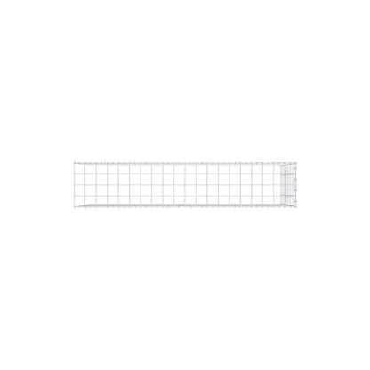 Extra gabion typ 4 200 cm x 100 cm x 40 cm (L x H x D), maskstorlek 10 cm x 10 cm, C-ring