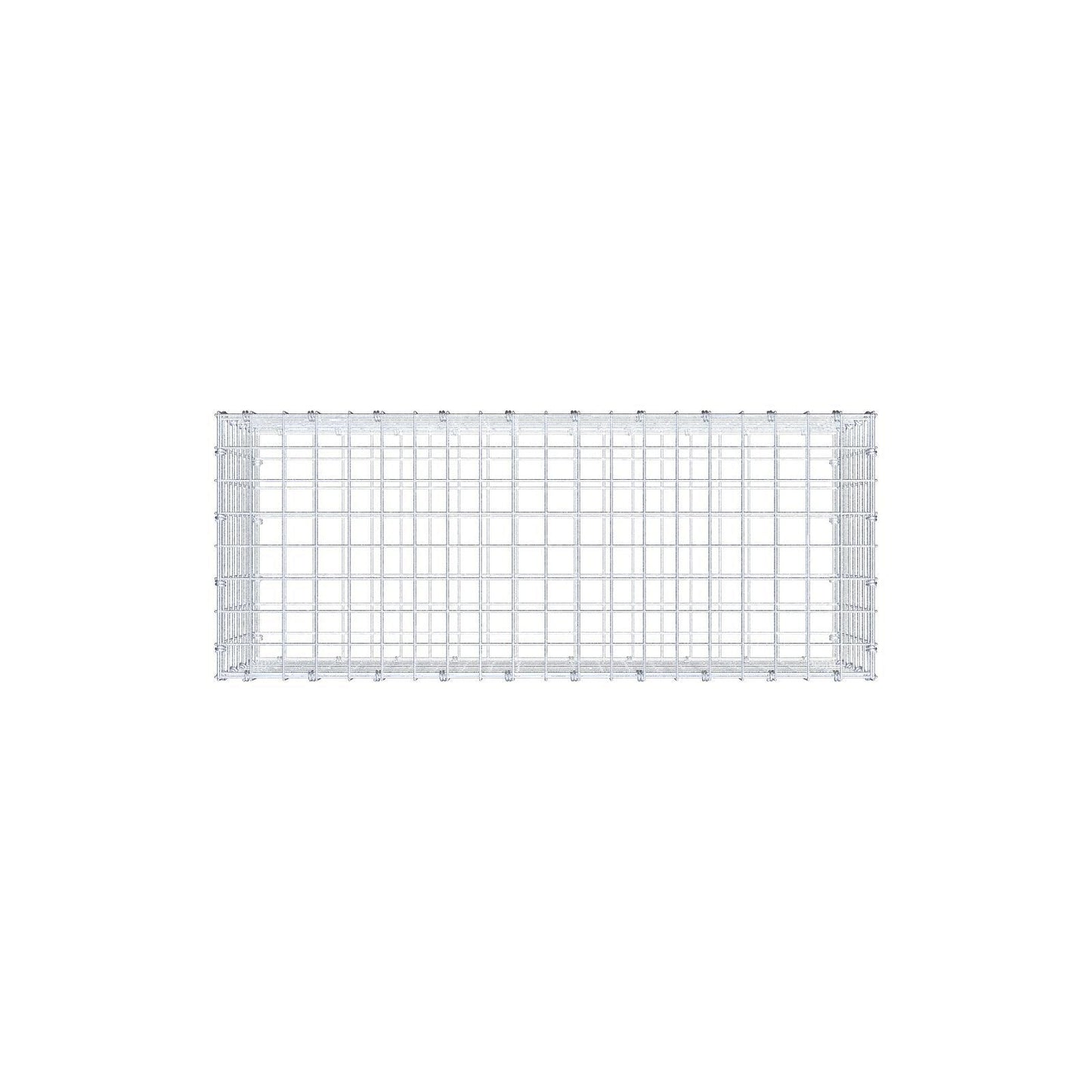 Gabion 100 cm x 40 cm x 40 cm (L x H x D), mesh size 5 x 5 cm, spiral ring