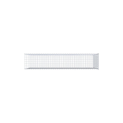 Opvokset gabion type 2 200 cm x 100 cm x 40 cm (L x H x D), maskestørrelse 5 cm x 5 cm, spiral
