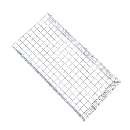 Gavión complementario de tipo 4 100 cm x 20 cm x 50 cm (L x A x P), malla 5 cm x 5 cm, anillo en C