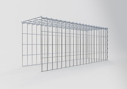 Gabião Tipo 4 100 cm x 40 cm x 30 cm (C x A x P), malhagem 5 cm x 10 cm, espiral