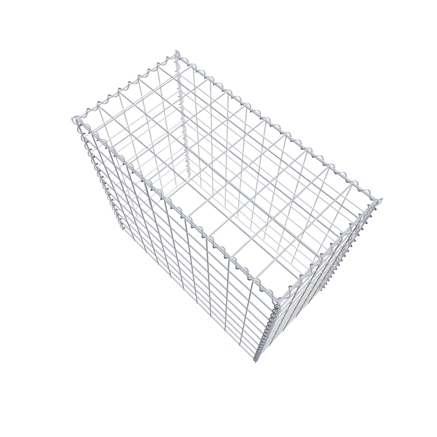 Add-on schanskorf type 3 100 cm x 90 cm x 50 cm (L x H x D), maaswijdte 10 cm x 10 cm, spiraal