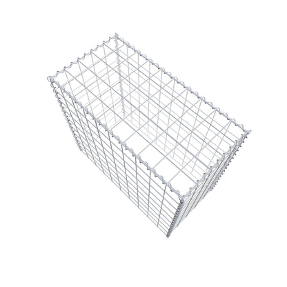 Add-on schanskorf type 3 100 cm x 90 cm x 50 cm (L x H x D), maaswijdte 10 cm x 10 cm, spiraal
