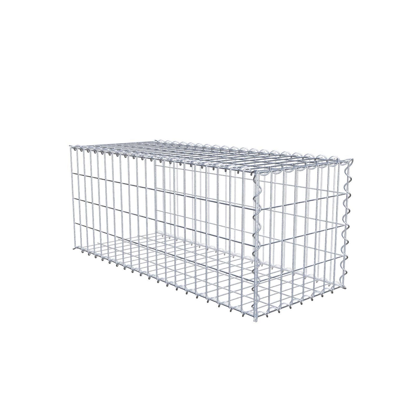 Add-on schanskorf type 2 100 cm x 40 cm x 40 cm (L x H x D), maaswijdte 5 cm x 10 cm, spiraalvormig