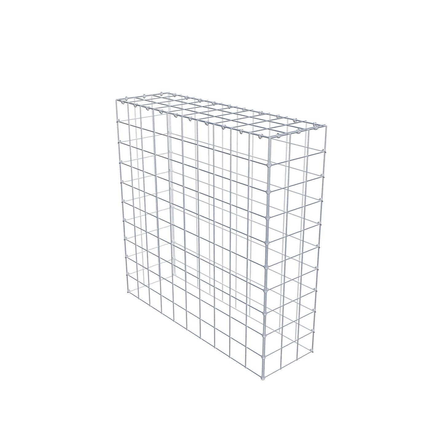 Fourche rapportée type 3 100 cm x 100 cm x 30 cm (L x H x P), mailles 10 cm x 10 cm, anneau C