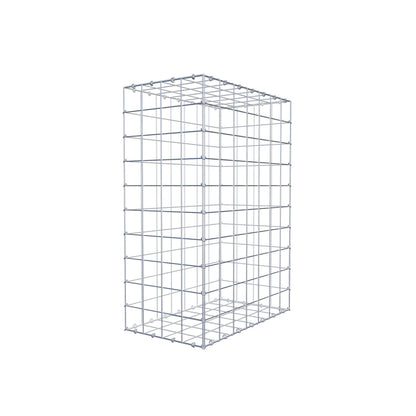 Gabião 100 cm x 70 cm x 40 cm (C x A x P), malhagem 10 cm x 10 cm, anel C