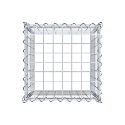 Gabião tipo 3 40 cm x 40 cm x 40 cm (C x A x P), malhagem 5 cm x 5 cm, espiral