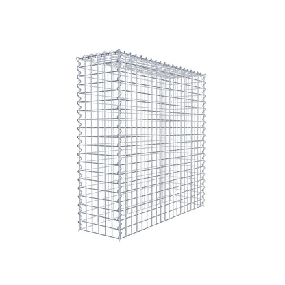 Grown-on gabion type 3 100 cm x 100 cm x 30 cm (L x H x D), mesh size 5 cm x 5 cm, spiral