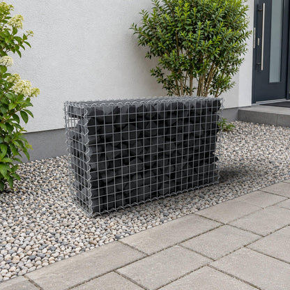 Gabion 100 cm x 60 cm x 30 cm (L x H x P), mailles 5 cm x 5 cm, spirale