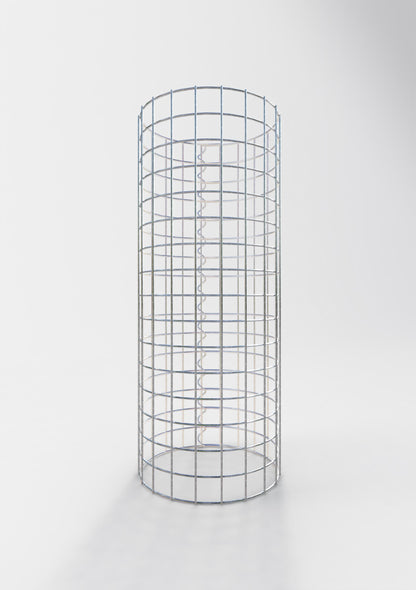 Gabionensäule rund 32 cm Durchmesser, 80 cm Höhe, Maschenweite 5 cm x 5 cm