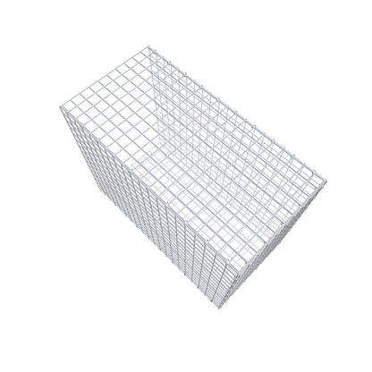 Fourche rapportée type 2 100 cm x 80 cm x 50 cm (L x H x P), mailles 5 cm x 5 cm, anneau C