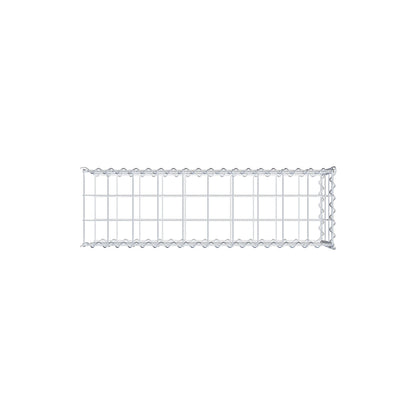Grown-on gabion type 2 100 cm x 30 cm x 30 cm (L x H x D), mesh size 10 cm x 10 cm, spiral