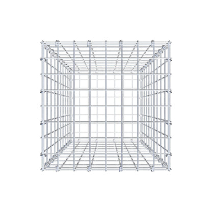 Gabião 100 cm x 40 cm x 40 cm (C x A x P), malhagem 5 cm x 10 cm, anel C