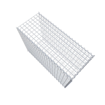 Anbaugabione Typ 2 100 cm x 70 cm x 40 cm (L x H x T), Maschenweite 5 cm x 5 cm, Spirale