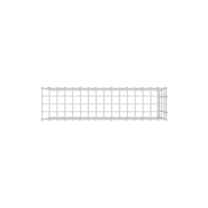 Pila adicional tipo 4 80 cm x 40 cm x 20 cm (L x A x P), malla 5 cm x 10 cm, anillo en C