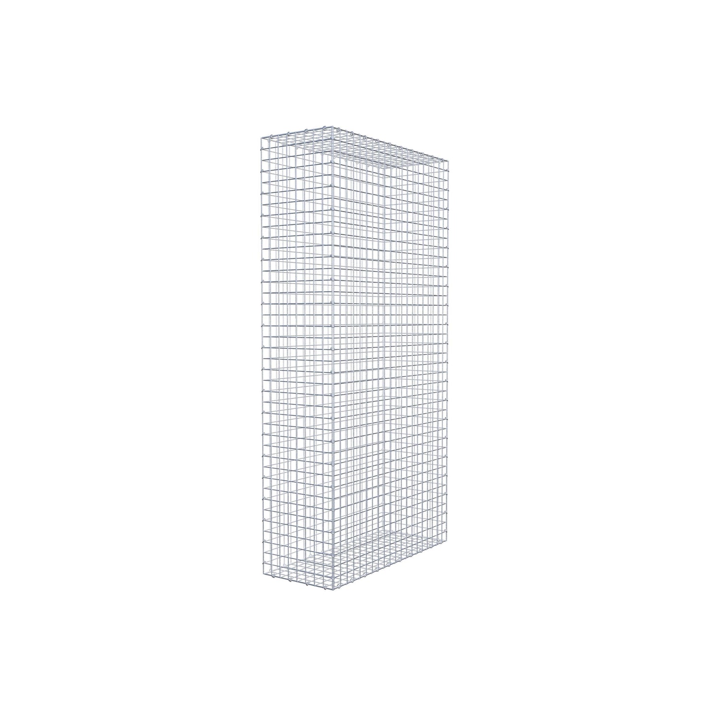 Gavión 200 cm x 100 cm x 40 cm (L x A x P), malla 5 cm x 5 cm, anillo en C