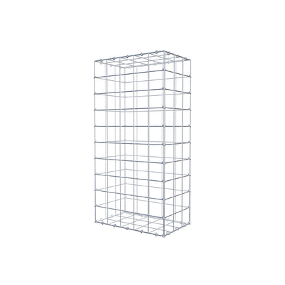 Gabione 100 cm x 30 cm x 50 cm (L x H x T), Maschenweite 10 cm x 10 cm, C-Ring